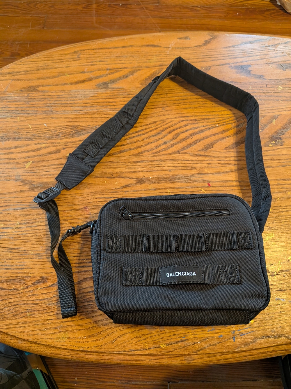 Balenciaga Small Black Crossbody Utility Bag AUTHENTIC